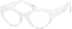 Cat-Eye Glasses 2025730 in White