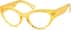 Cat-Eye Glasses 2025742 in Yellow