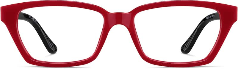 Red Rectangle Glasses