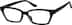 Rectangle Glasses 2025821 in Black