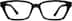 Rectangle Glasses 2025821 in Black