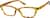 Angle view of Rectangle Glasses 2025825 in Tortoiseshell thumbnail