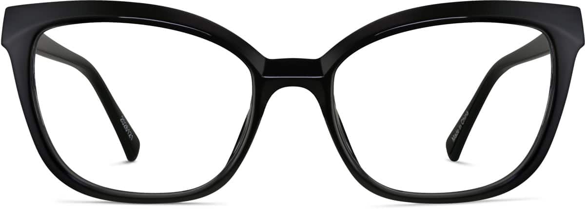 Dapper Rimless Rectangular Metal & Wood Eyeglasses / Clear Lens Sunglasses  - Frames