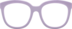 Square Glasses 2026217 in Mauve