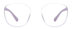 Square Glasses 2026217 in Mauve