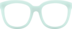 Square Glasses 2026224 in Ice Blue