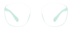 Square Glasses 2026224 in Ice Blue