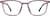 Front view of Square Glasses 2026317 in Purple thumbnail