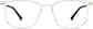 Front view of Square Glasses 2026323 in Clear thumbnail