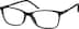 Rectangle Glasses 2026521 in Black