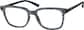 Angle view of Square Glasses 2026612 in Ash thumbnail