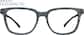 Front view of Square Glasses 2026612 in Ash thumbnail
