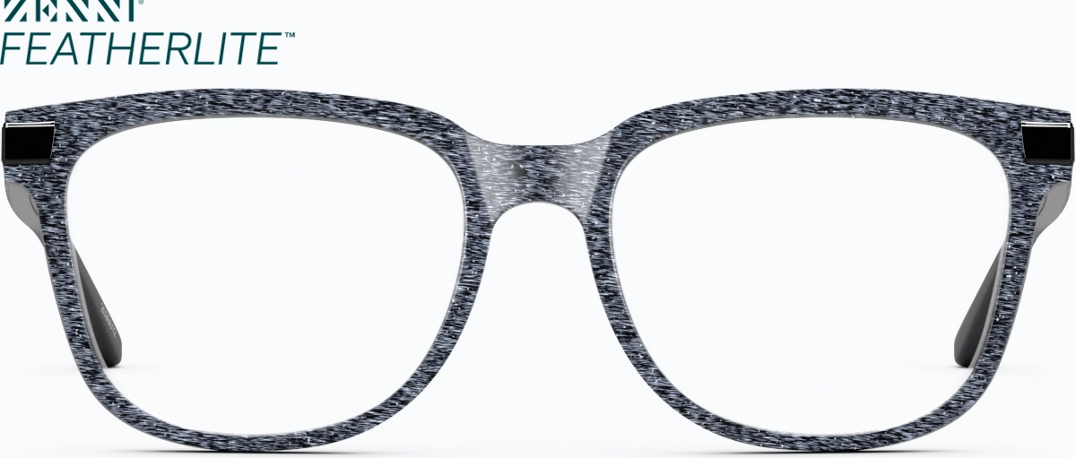 Front view of Square Glasses 2026612 in Ash thumbnail