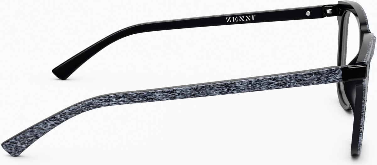 Side view of Square Glasses 2026612 in Ash thumbnail