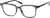 Angle view of Square Glasses 2026615 in Oak thumbnail