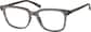 Angle view of Square Glasses 2026615 in Oak thumbnail