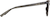 Side view of Square Glasses 2026615 in Oak thumbnail
