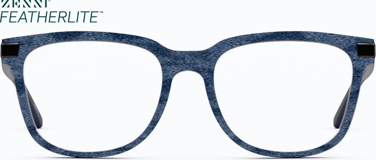 Front view of Square Glasses 2026616 in Slate thumbnail