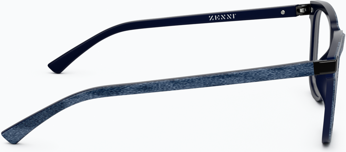 Side view of Square Glasses 2026616 in Slate thumbnail