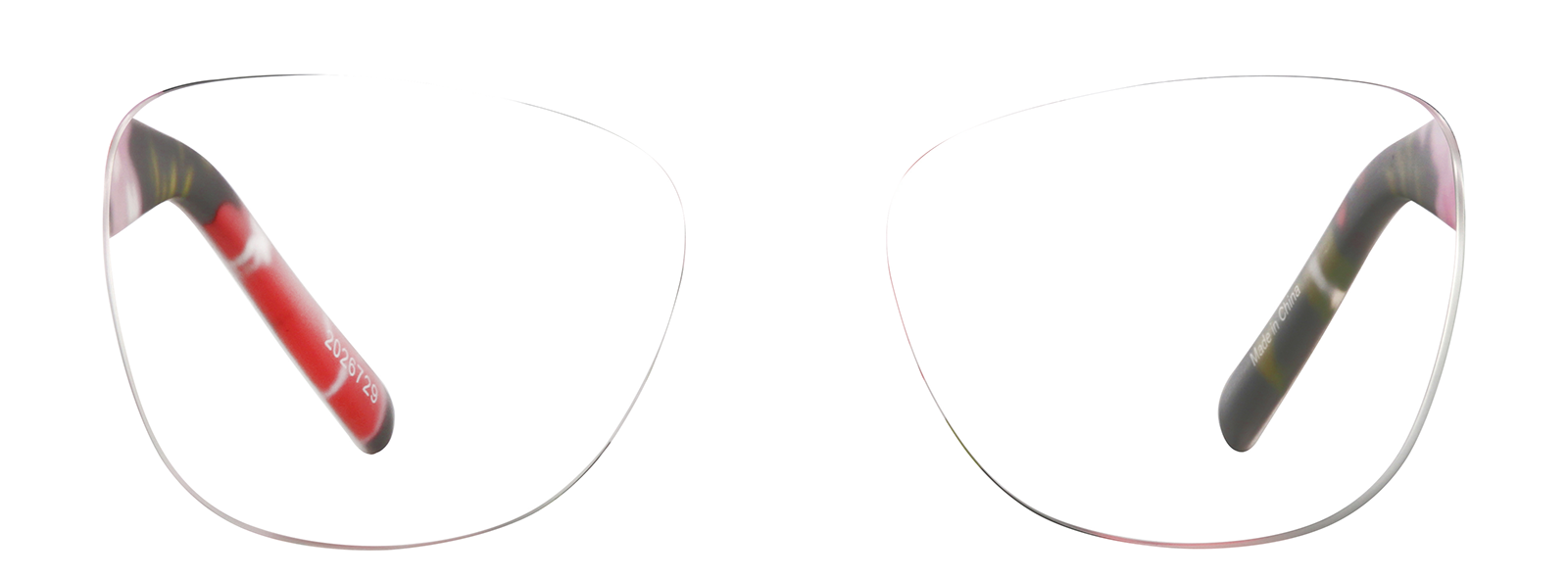 Black Square Glasses #2026739 | Zenni Optical