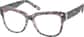 Angle view of Square Glasses 2026739 in Black thumbnail