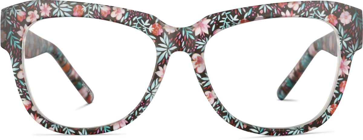 Floral eyeglasses cheap