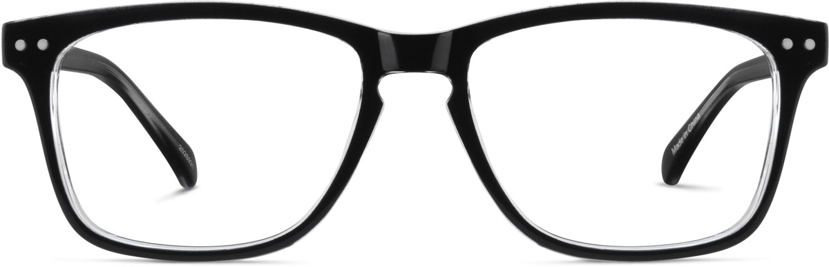 Black Rectangle Glasses