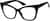 Angle view of Cat-Eye Glasses 2027021 in Black thumbnail