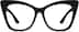 Cat-Eye Glasses 2027021 in Black