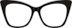 Cat-Eye Glasses 2027021 in Black