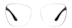 Cat-Eye Glasses 2027021 in Black