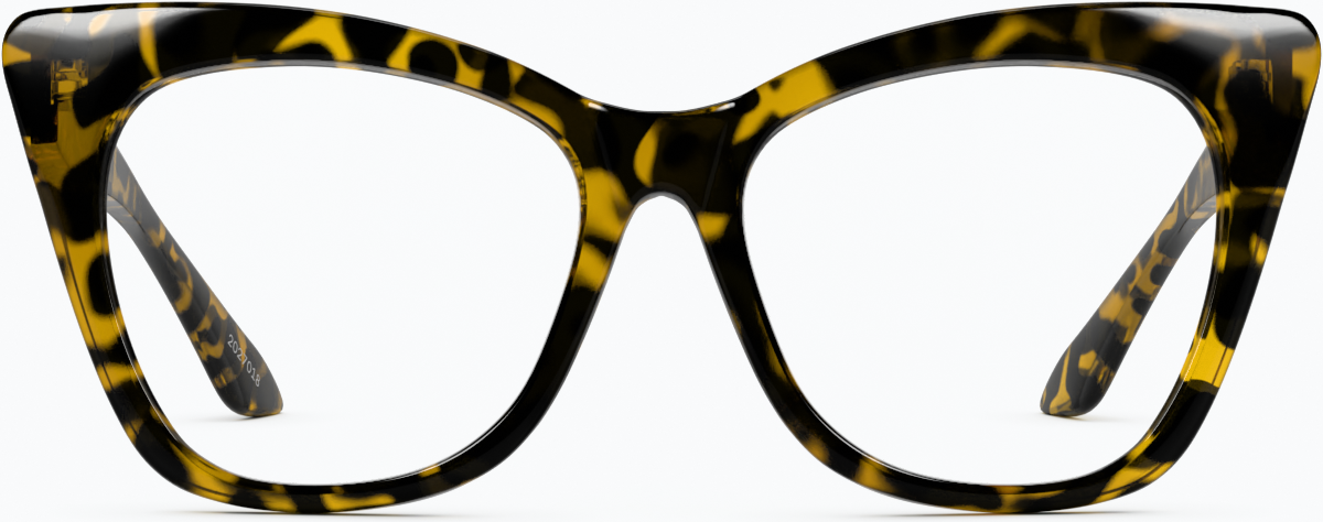 Front view of Cat-Eye Glasses 2027025 in Tortoiseshell thumbnail