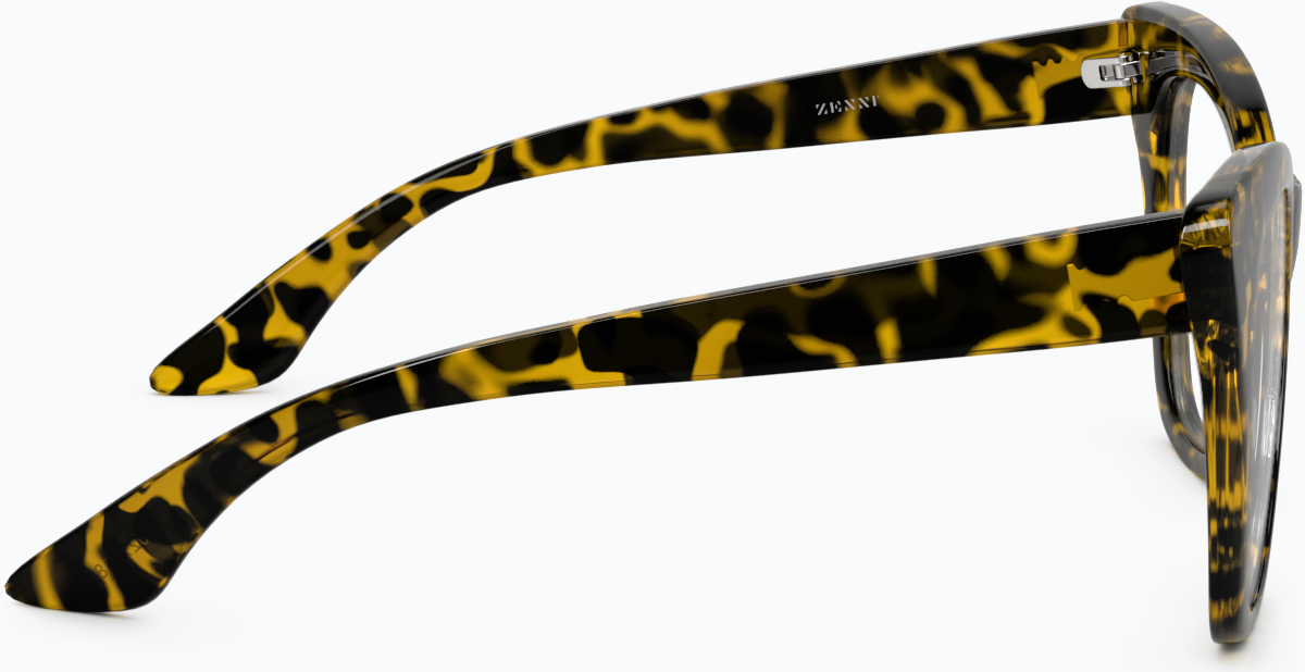 Side view of Cat-Eye Glasses 2027025 in Tortoiseshell thumbnail