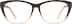 Rectangle Glasses 2027115 in Mocha