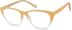 Rectangle Glasses 2027142 in Orange