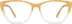 Rectangle Glasses 2027142 in Orange