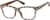 Angle view of Square Glasses 2027215 in Brown thumbnail