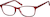 Angle view of Rectangle Glasses 2027318 in Cherry thumbnail