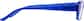 Side view of Rectangle Glasses 2027416 in Blue thumbnail