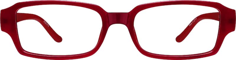 Red Rectangle Glasses