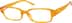 Rectangle Glasses 2027422 in Orange