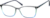 Angle view of Rectangle Glasses 2027616 in Deep Sea thumbnail