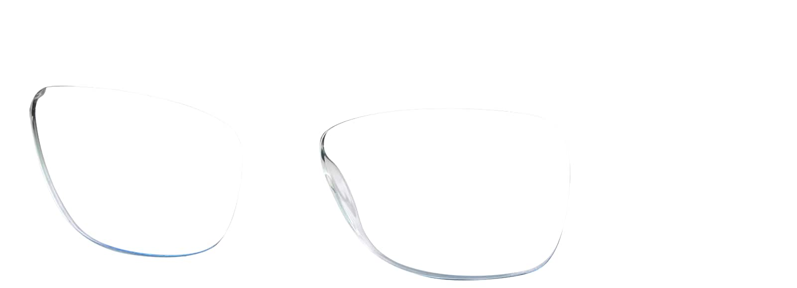 Angle view of Rectangle Glasses 2027616 in Deep Sea