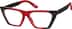 Cat-Eye Glasses 2027718 in Red