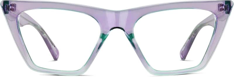 Lavender Cat-Eye Glasses