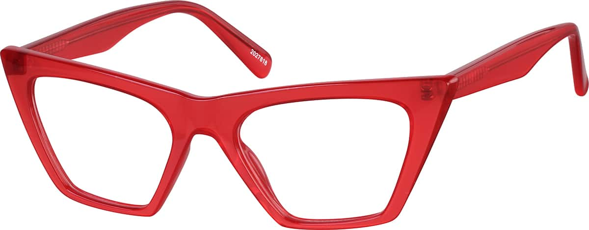 cheap red cat eye glasses