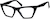 Angle view of Cat-Eye Glasses 2027821 in Black thumbnail