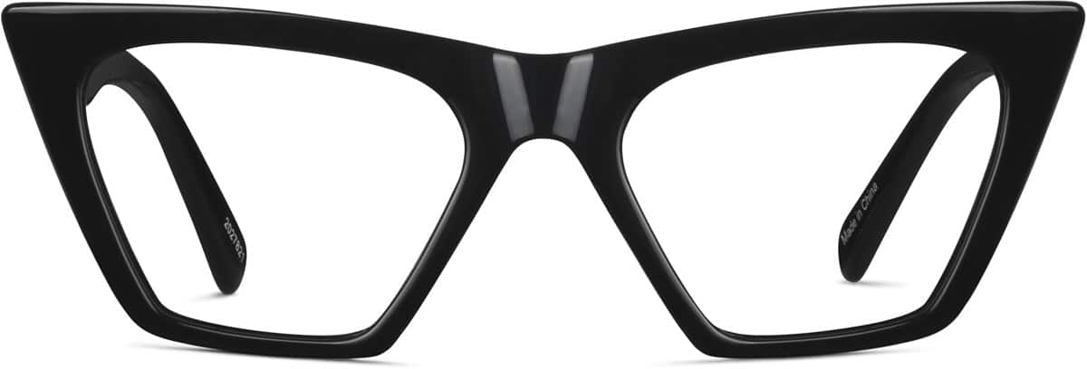 Front view of Cat-Eye Glasses 2027821 in Black