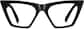 Front view of Cat-Eye Glasses 2027821 in Black thumbnail