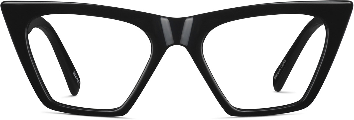 Black Cat-Eye Glasses